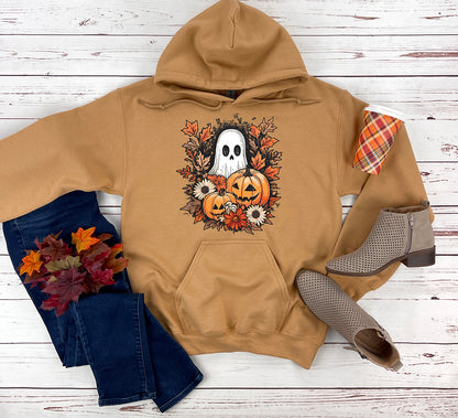 Jack O Lantern Ghost Hoodie