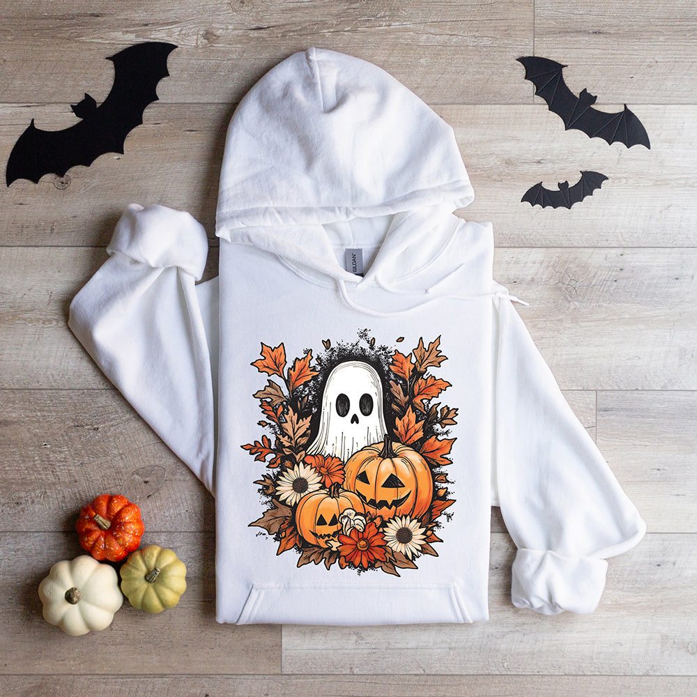 Jack O Lantern Ghost Hoodie