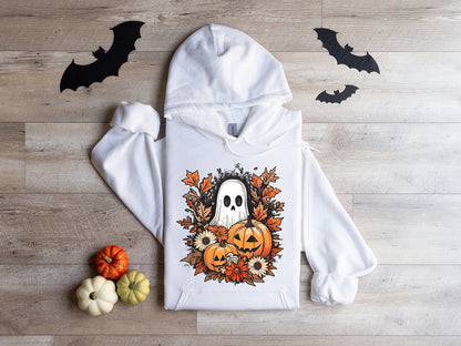 Jack O Lantern Ghost Hoodie