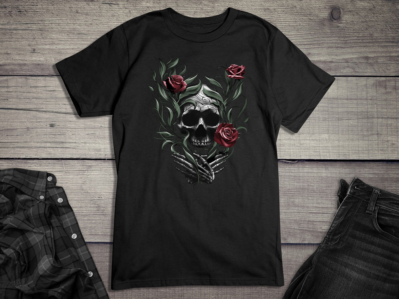 Skull Roses T-Shirt