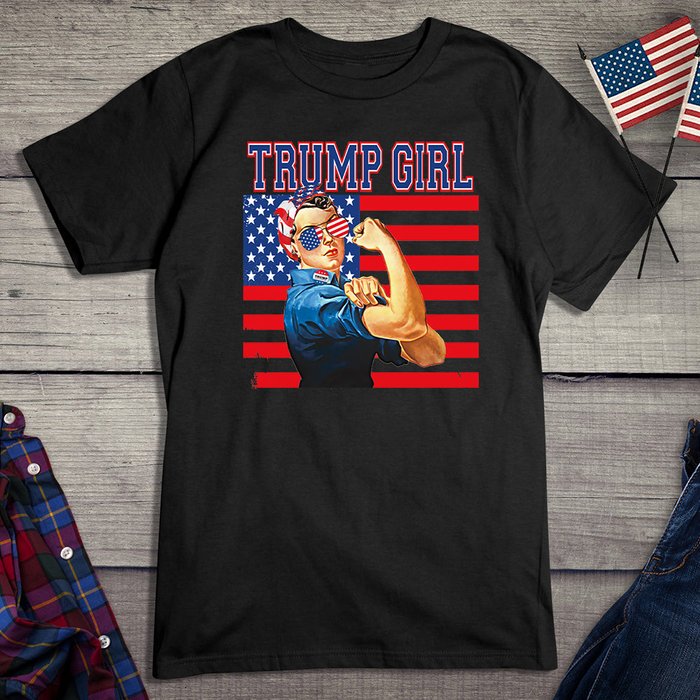 Trump Girl Flag T-Shirt