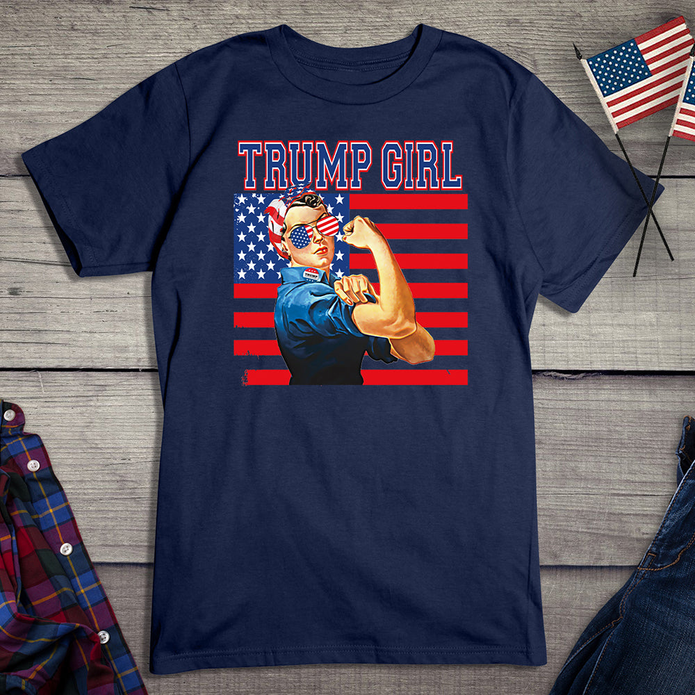 Trump Girl Flag T-Shirt