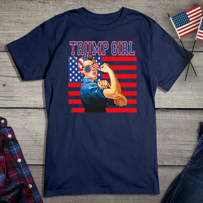 Trump Girl Flag T-Shirt