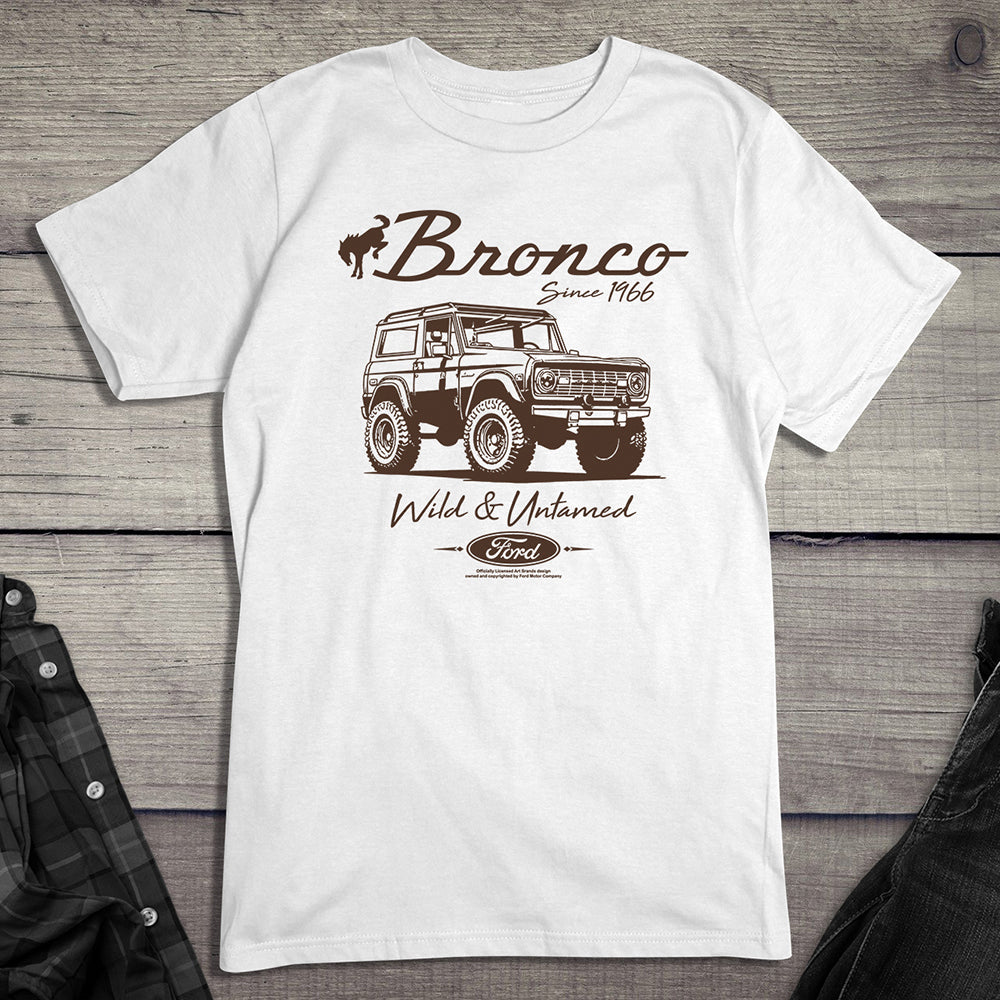 Bronco Wild And Untamed T-Shirt