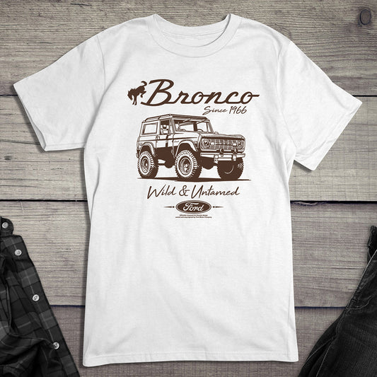 Bronco Wild And Untamed T-Shirt