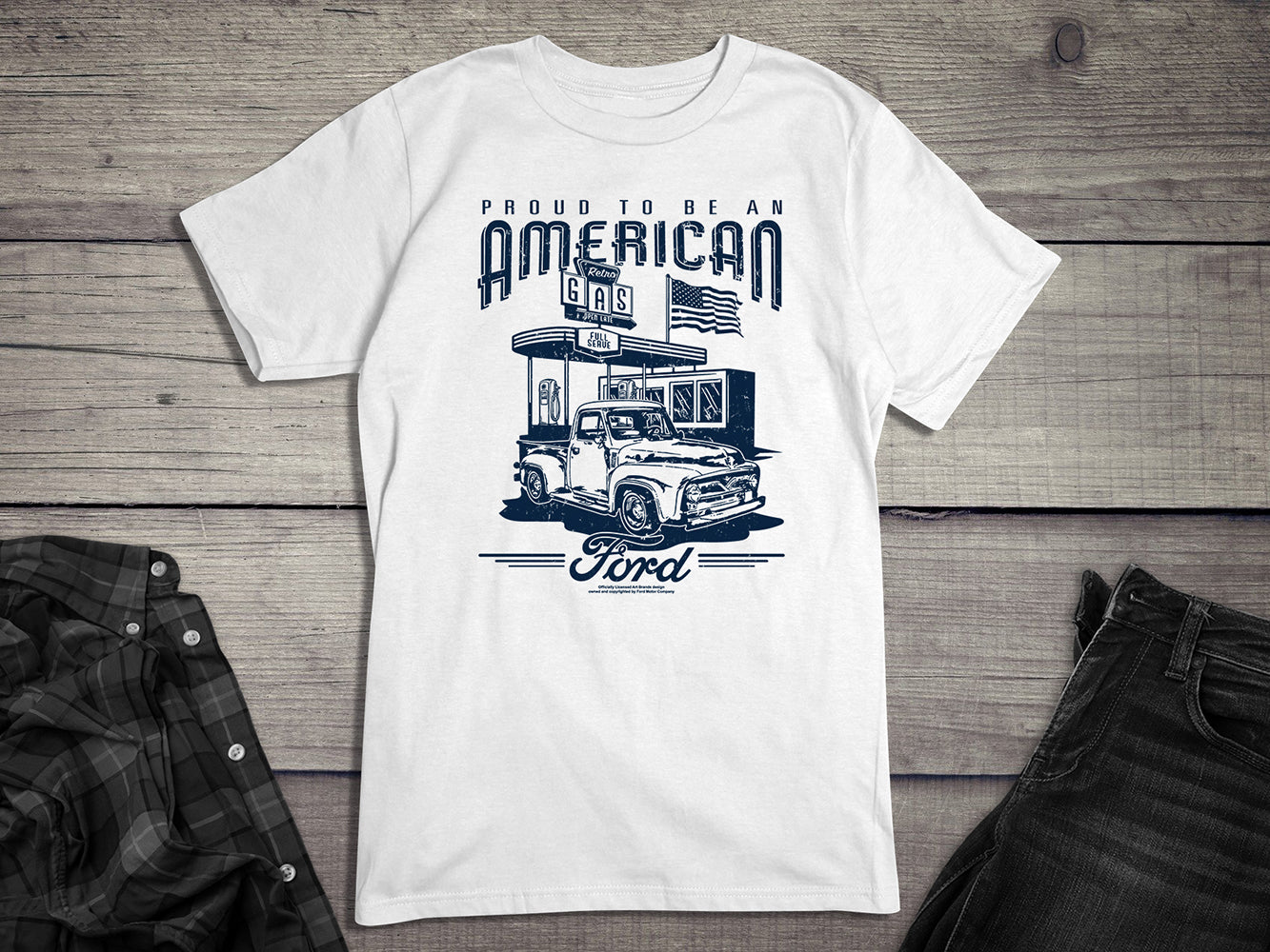 Ford Proud To Be American T-Shirt