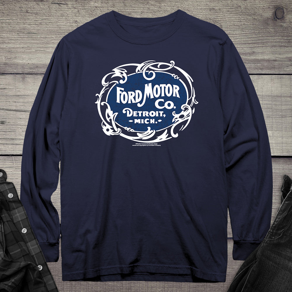 Vintage Ford Motor Co Long Sleeve Tee