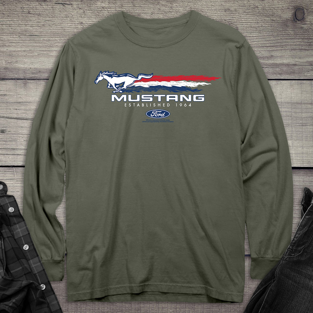 Mustang RWB Long Sleeve Tee