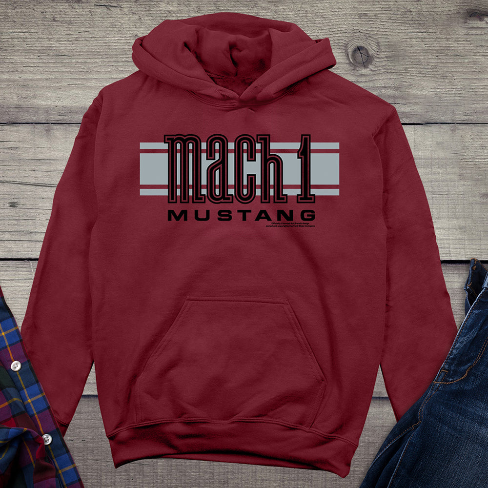 Mustang Mach 1 Logo Hoodie