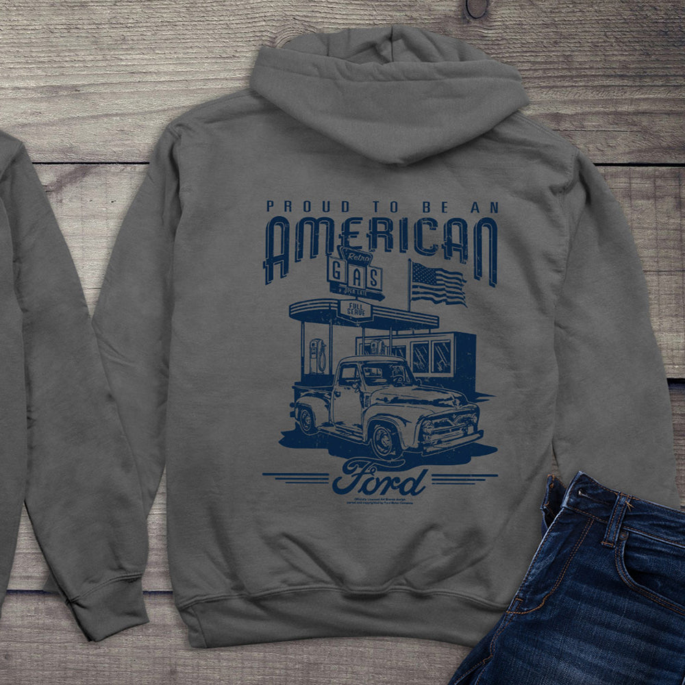 Ford Proud To Be American With Crest Hoodie