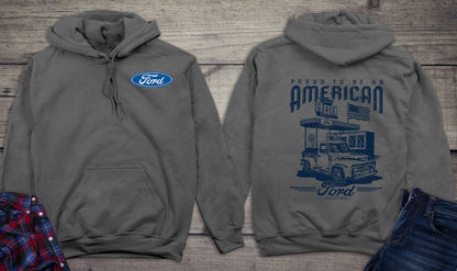 Ford Proud To Be American With Crest Hoodie