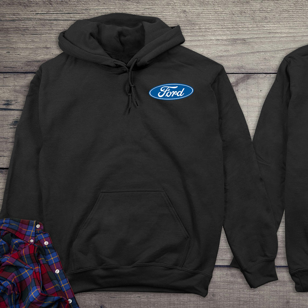 Ford Muscle V8 With Crest Hoodie