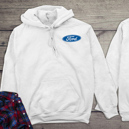 Ford Muscle V8 With Crest Hoodie