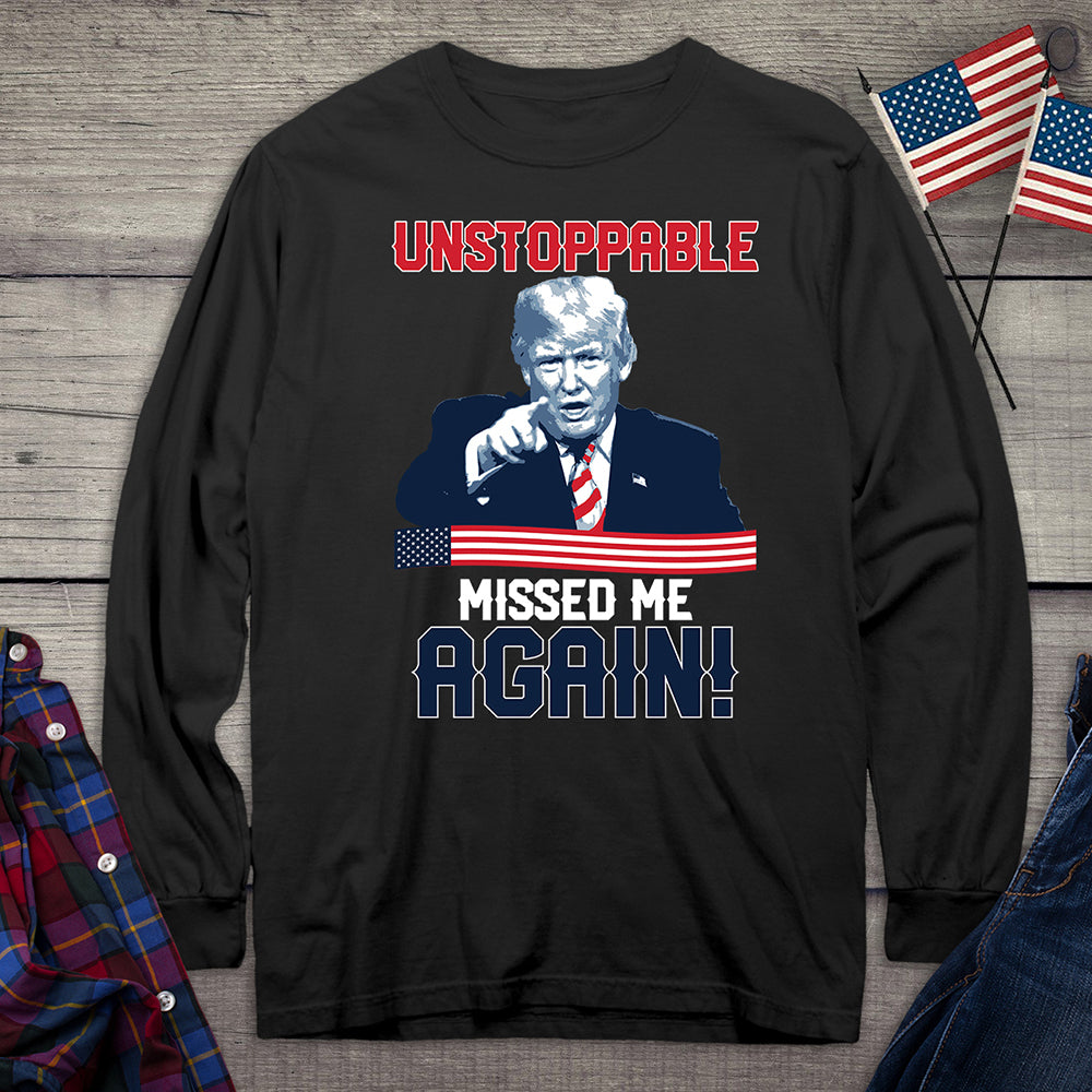 Unstoppable Trump Long Sleeve Tee