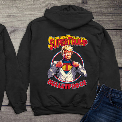 SuperTrump With Crest Hoodie