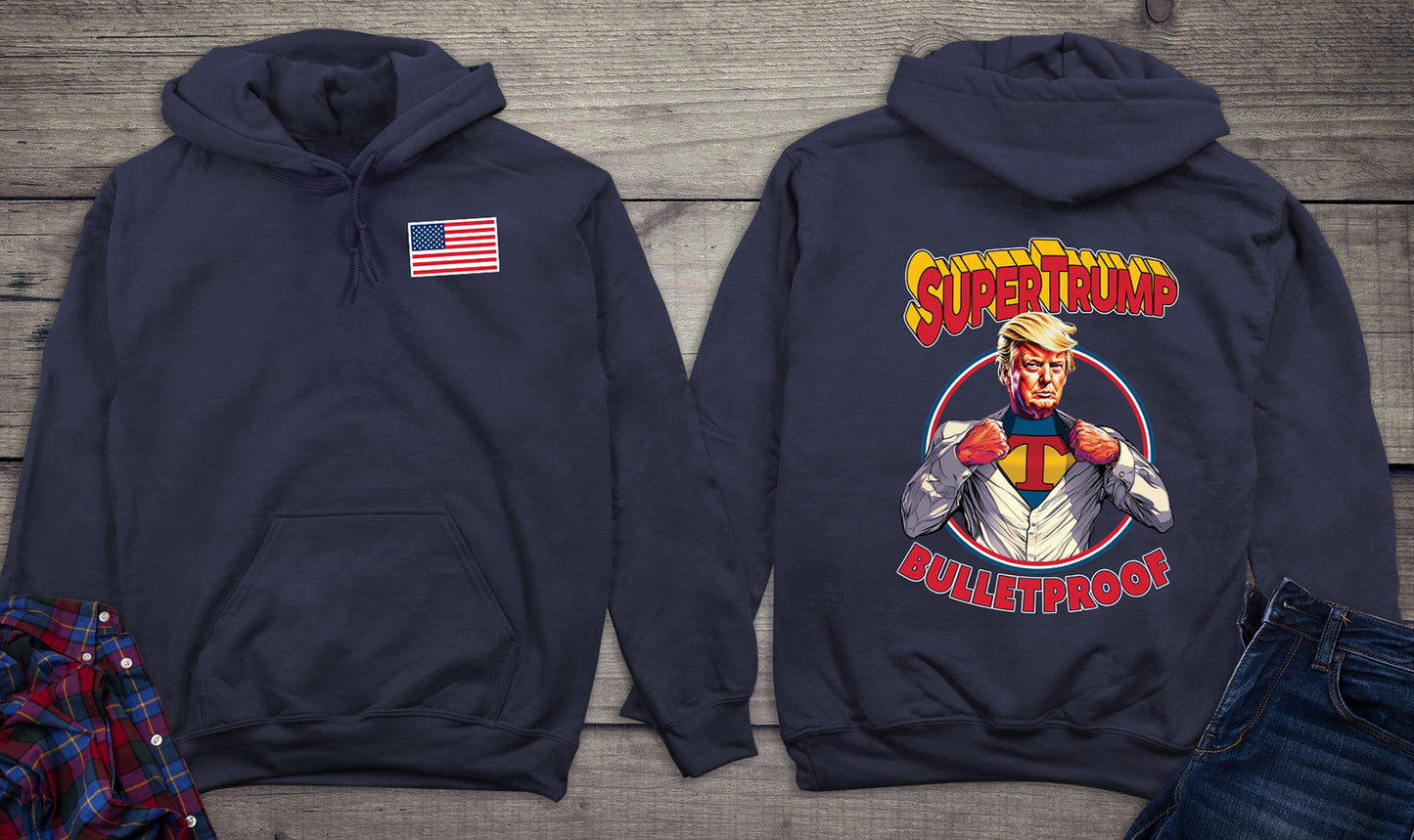 SuperTrump With Crest Hoodie