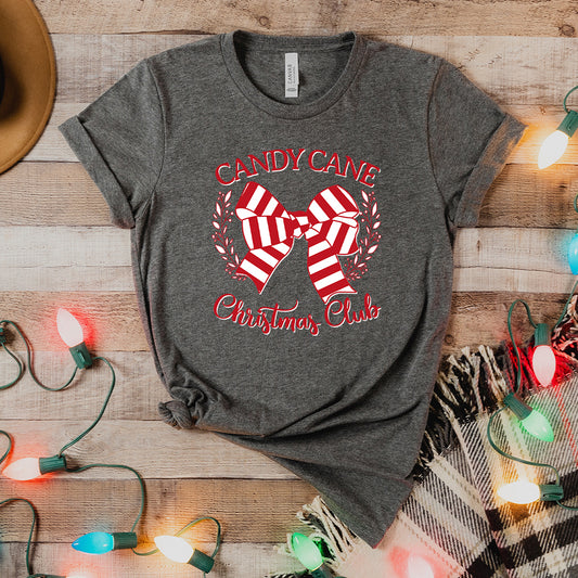 Candy Cane Christmas Club T-Shirt