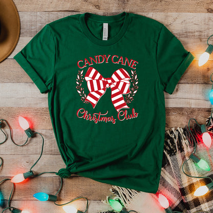 Candy Cane Christmas Club T-Shirt