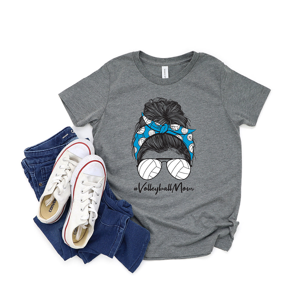 Volleyball Mom Bun T-Shirt