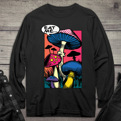 Mushrooms Comic Long Sleeve Tee