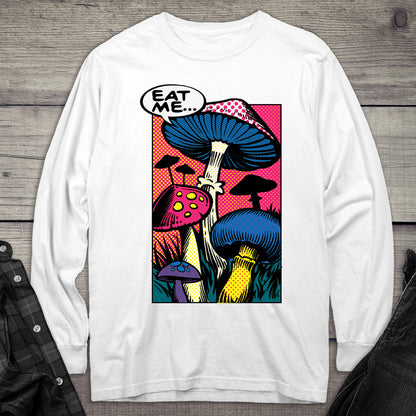 Mushrooms Comic Long Sleeve Tee