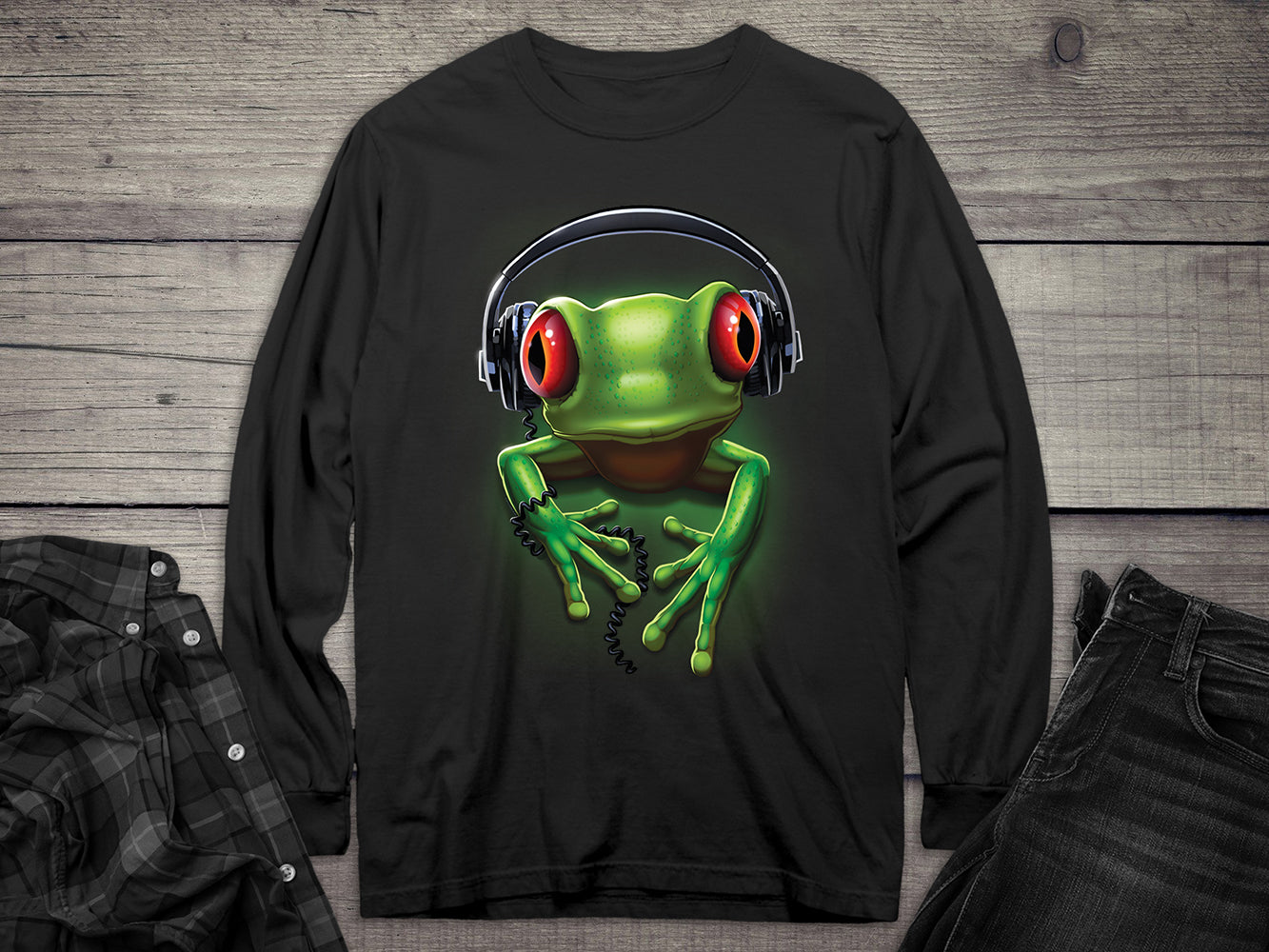 Frog Rock Long Sleeve Tee