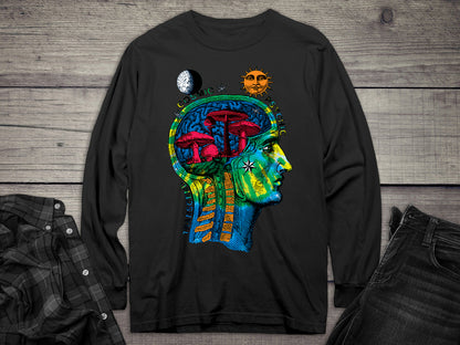 Cosmic Head Long Sleeve Tee