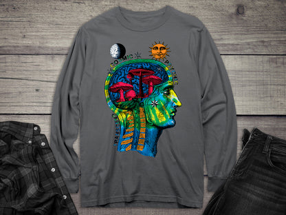 Cosmic Head Long Sleeve Tee