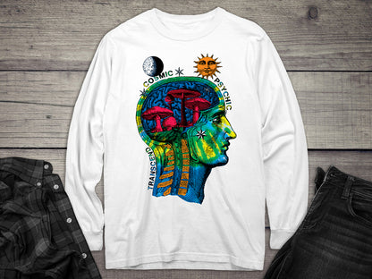 Cosmic Head Long Sleeve Tee