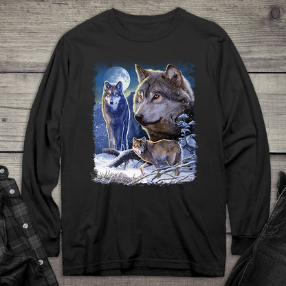 Winter Wolves Long Sleeve Tee