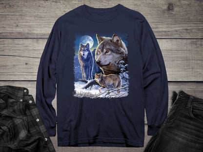 Winter Wolves Long Sleeve Tee