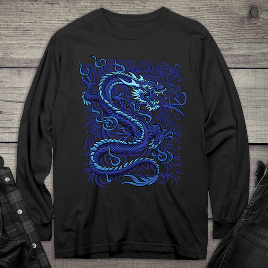 Blue Dragon Long Sleeve Tee