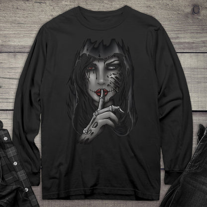 Shh Girl Long Sleeve Tee