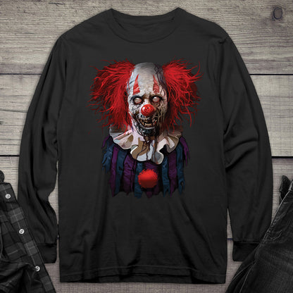 Zombie Clown Long Sleeve Tee