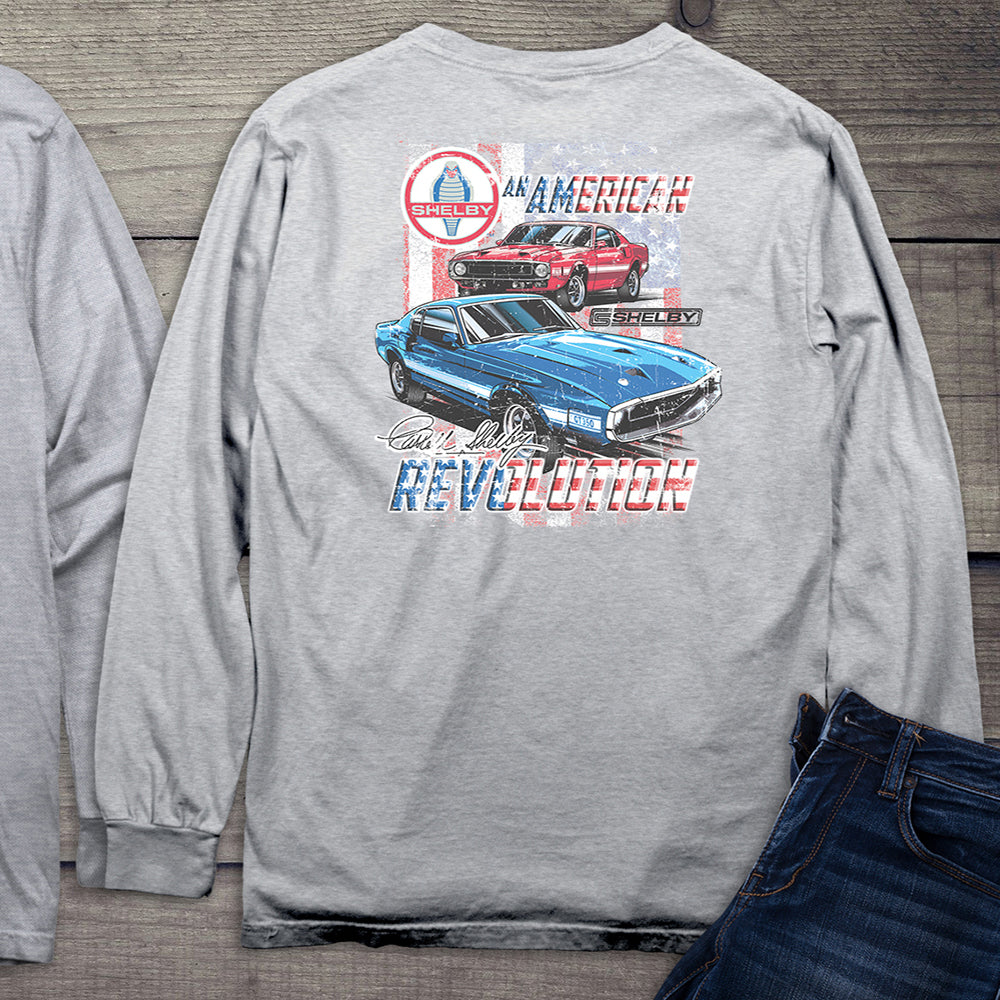 American Revolution With Crest Long Sleeve Tee