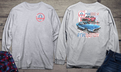 American Revolution With Crest Long Sleeve Tee