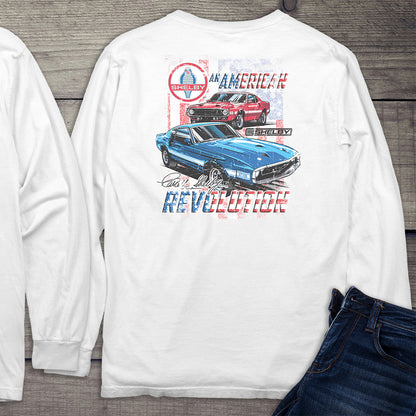 American Revolution With Crest Long Sleeve Tee