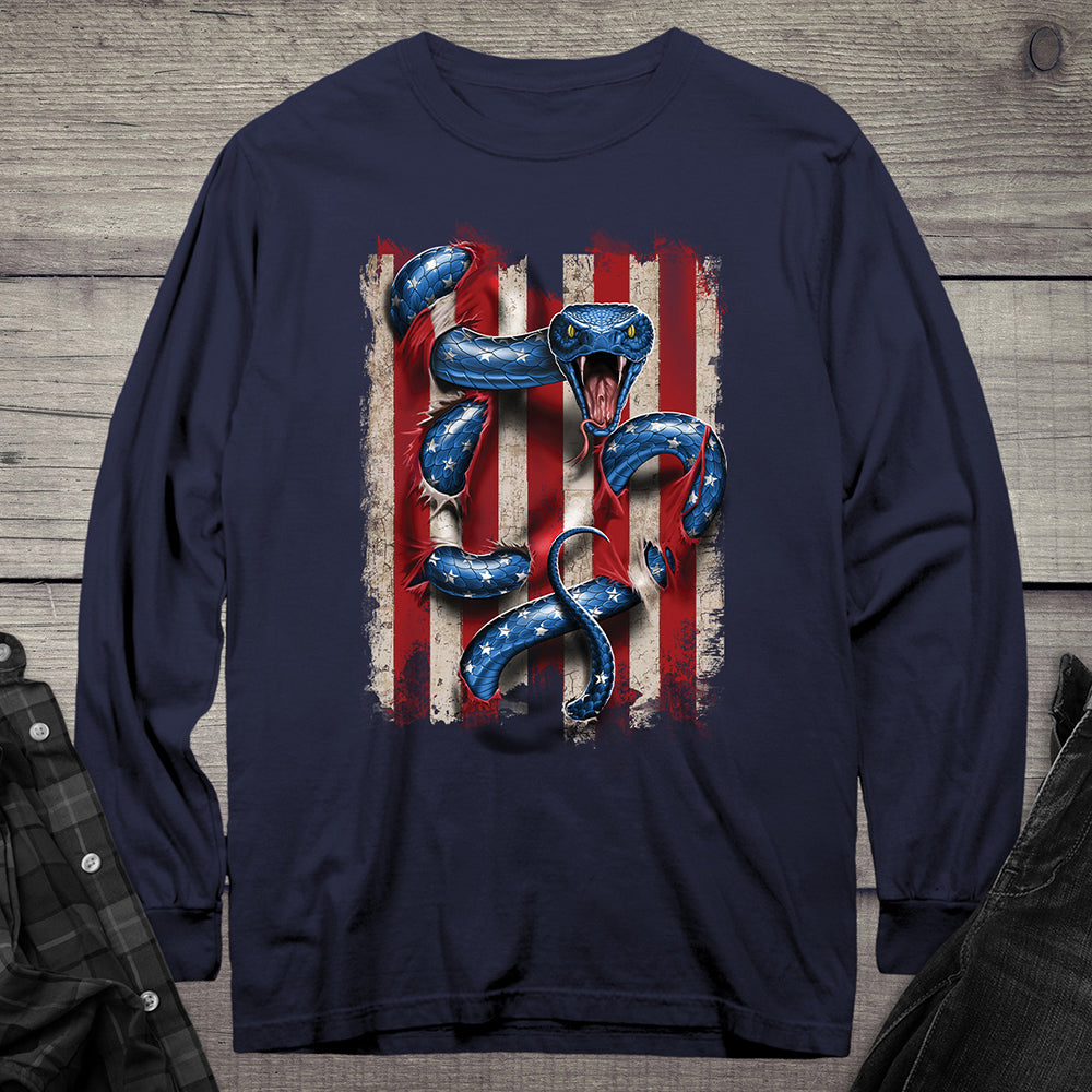 American Serpent Long Sleeve Tee