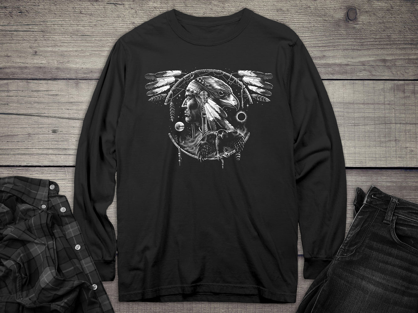 Hawk Dream Spirit Long Sleeve Tee