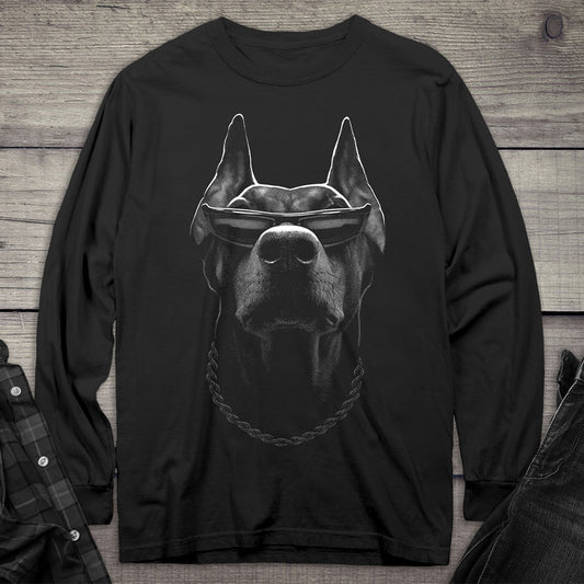 Doberman Long Sleeve Tee