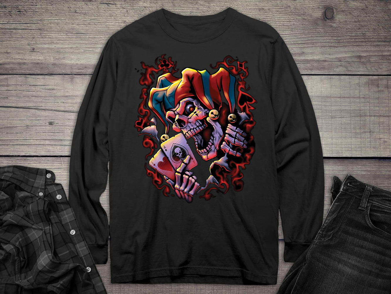 Wicked Jester Long Sleeve Tee