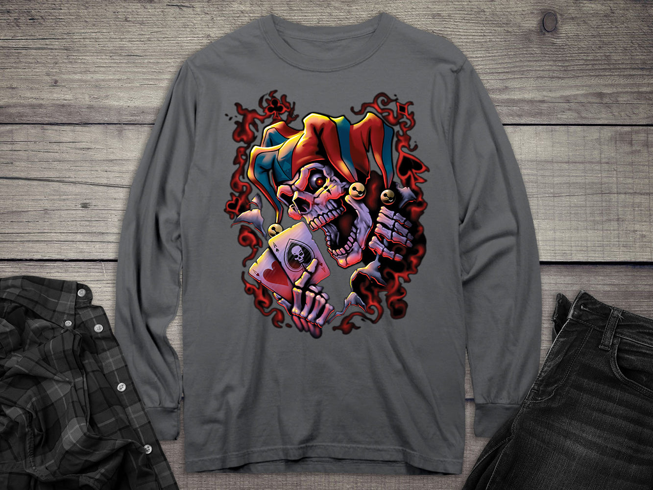 Wicked Jester Long Sleeve Tee