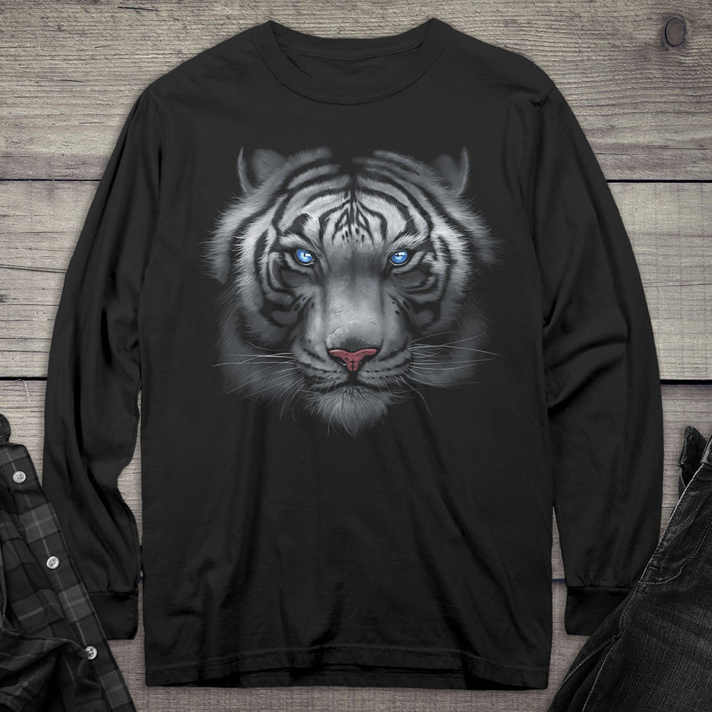 Majestic White Tiger Long Sleeve Tee