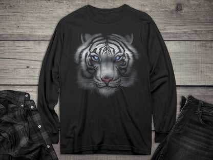 Majestic White Tiger Long Sleeve Tee