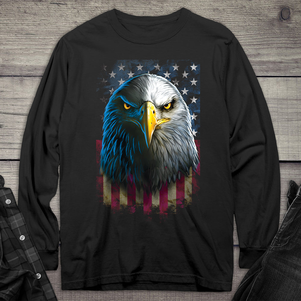 Eagle Stare Long Sleeve Tee