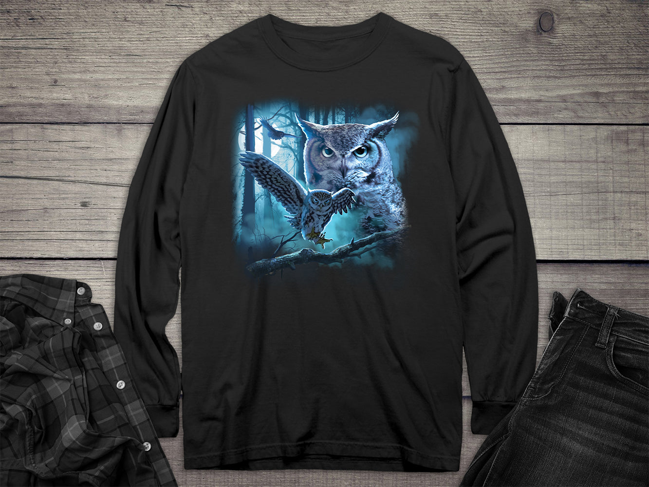 Owl Vat Long Sleeve Tee