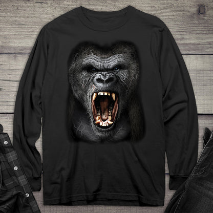 Gorilla Roar Long Sleeve Tee