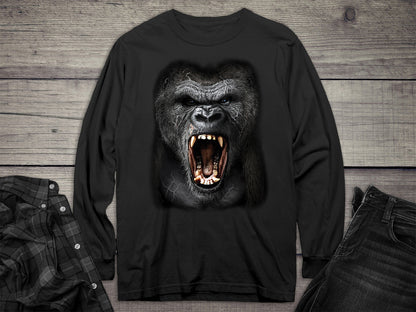 Gorilla Roar Long Sleeve Tee