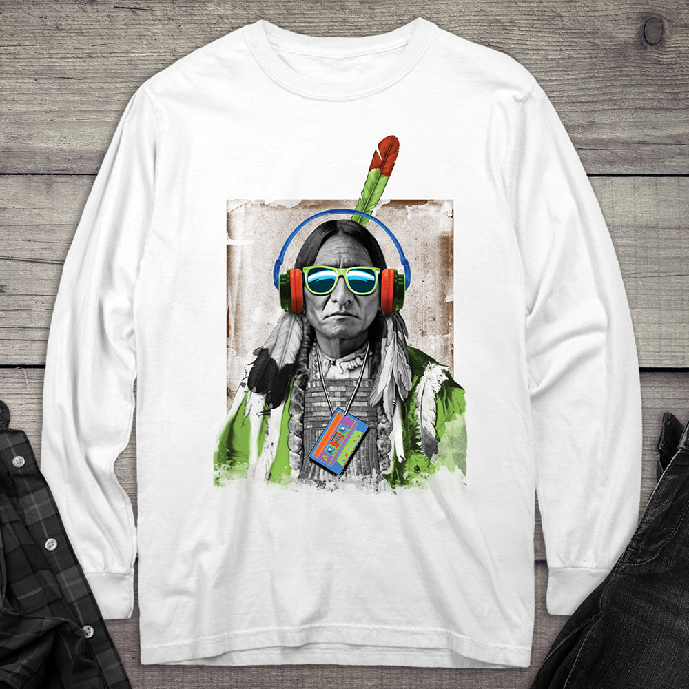 Native Beats Long Sleeve Tee