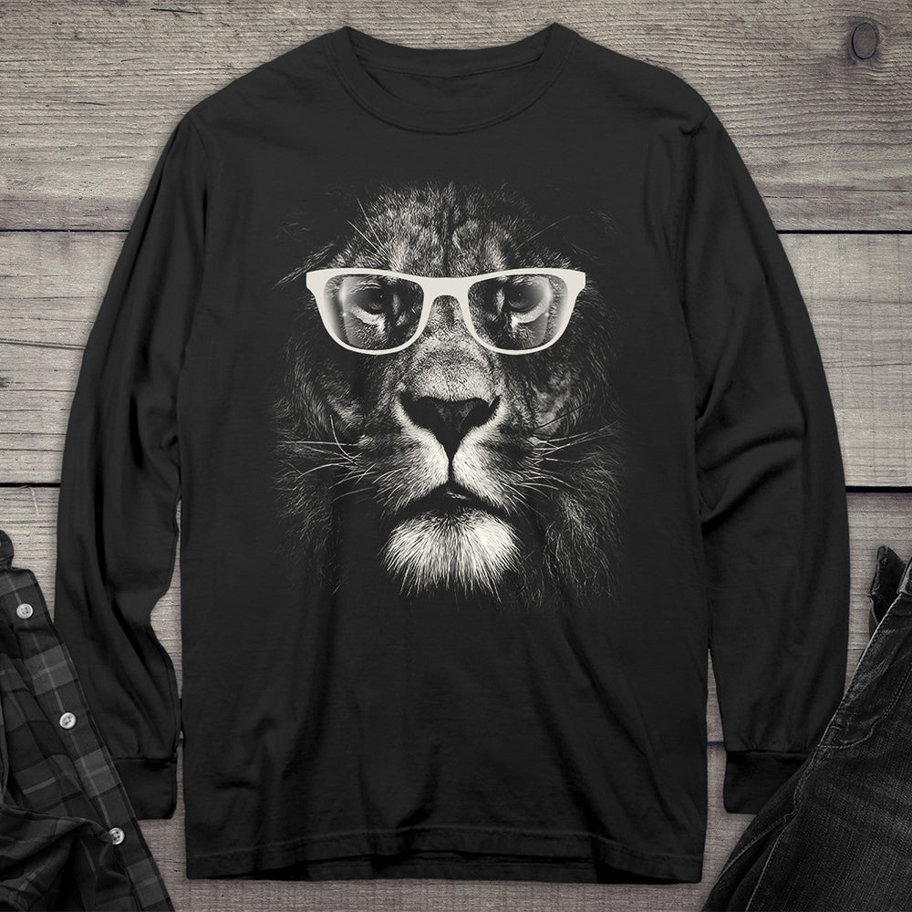 Lion Glasses Long Sleeve Tee